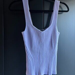 Knit tank top